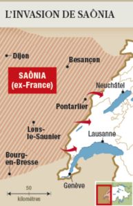 Il fronte dell'ipotetica invasione francese alla SAvizzera