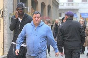 Mino Raiola insieme al più acuto dei suoi assistiti